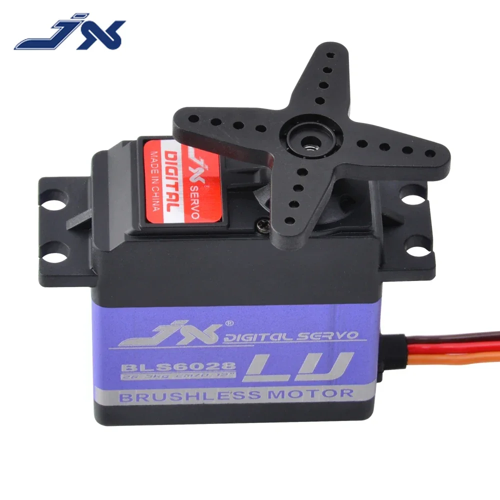 JX BLS6028 28kg High Torque Metal Tooth Digital Brushless Servo for RC Car RC Drone Aircraft Part