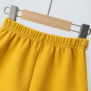 Comfortable shorts for boys and girls, casual children's shorts, warm monochrome pants, summer 10 Main Board of Sales - №4