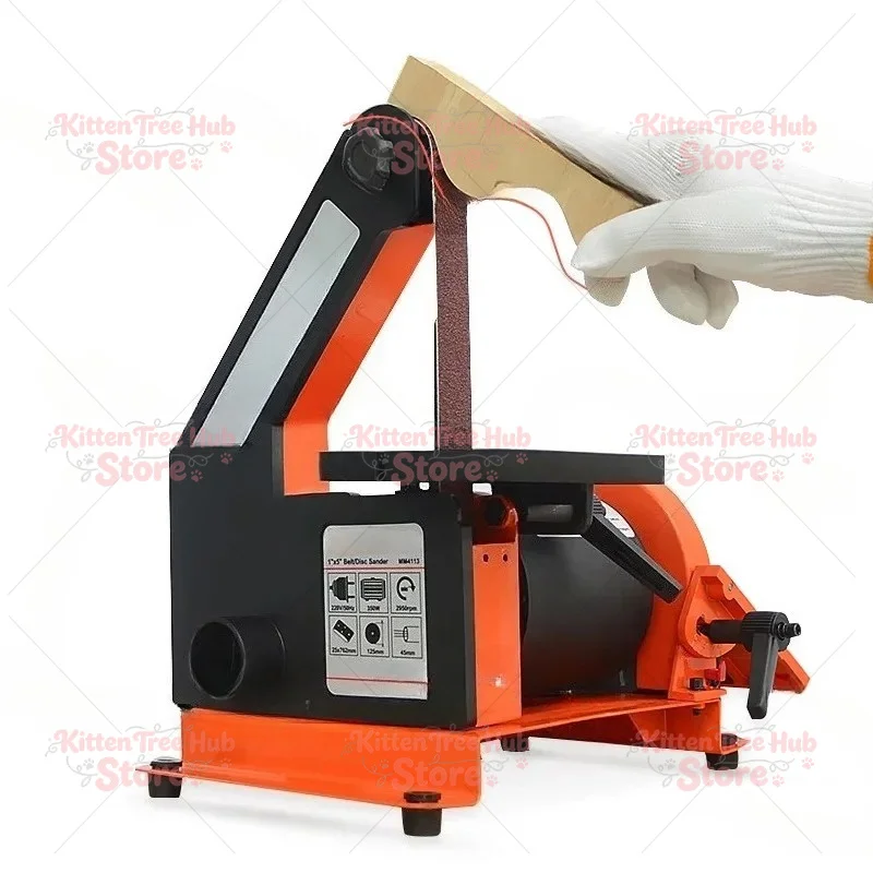 350W Copper Motor Belt Sander, Benchtop Sanding & Grinding Machine