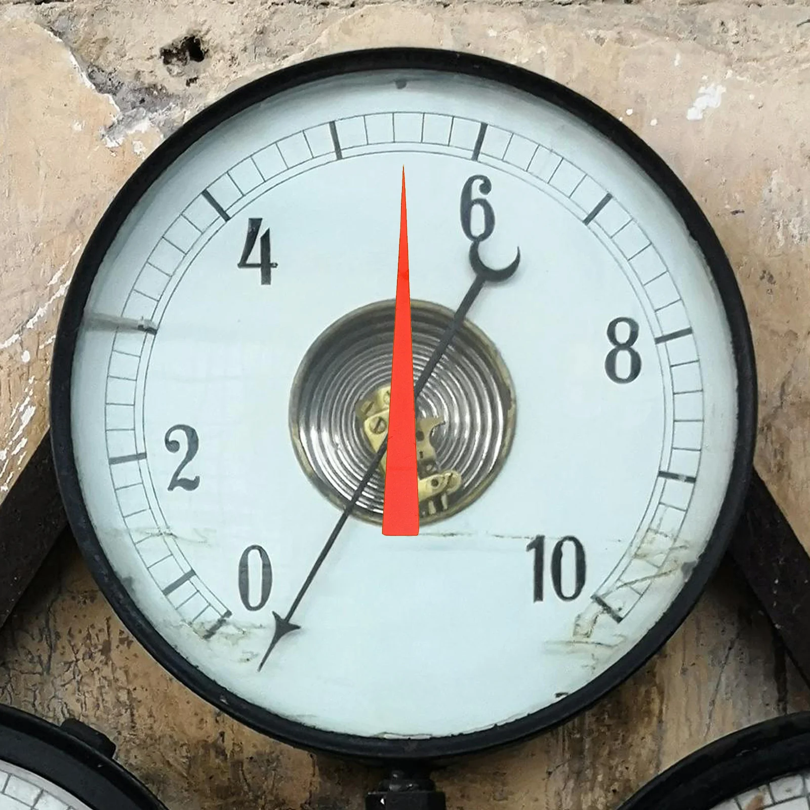 

Pressure Gauge Sticker Reflective Waterproof Arrow Indicator High Adhesive Easy Apply for Well Pressure Hydraulic Test Kit Pool