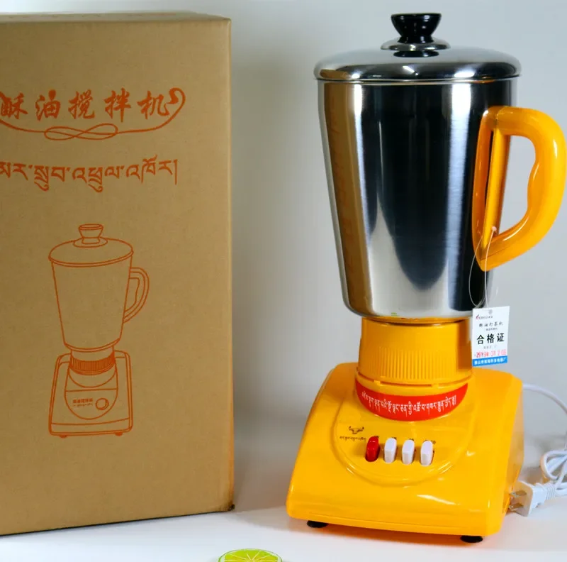 

Butter mixer Butter tea machine All steel single key multi key electric fast household electric tea maker Tibetan tea mixer