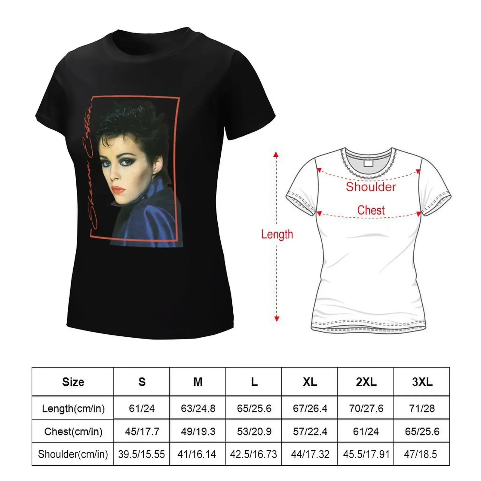 Sheená Eástón / 80s Retró Fán Design T-shirt female vintage clothes Blouse oversized workout shirts for Women