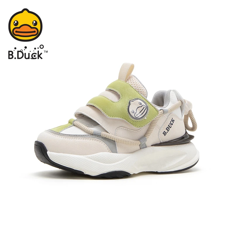 B.Duck kids sneakers,2024 Spring Autumn New Anti-slip shoes ,warmth retention and breathability，the first choice for moms