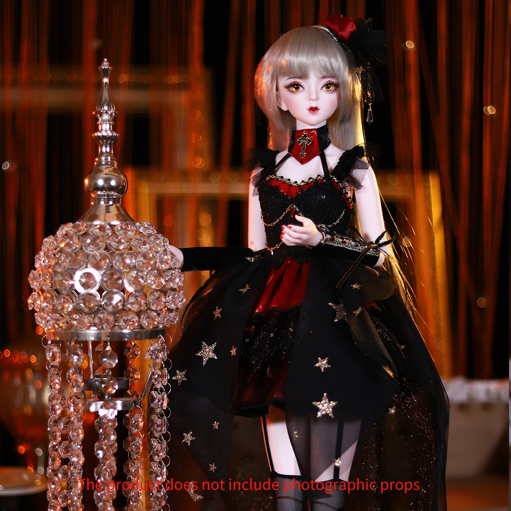 Dream Fairy 1/3 Doll BJD 62cm  Gothic style Ball Jointed body SD MSD with Clothes Shoes Makeup for Girls