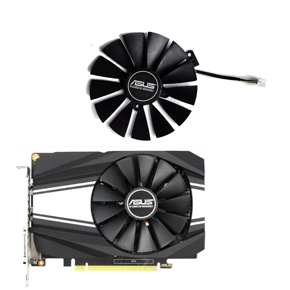 FDC10U12D9-C PLD10010B12HH GTX1660 ventilador de refrigeración, para ASUS Phoenix GTX 1660 SUPER 、 1660TI 、 1660 1650 、 tarjeta gráfica RTX 2060 Phoenix