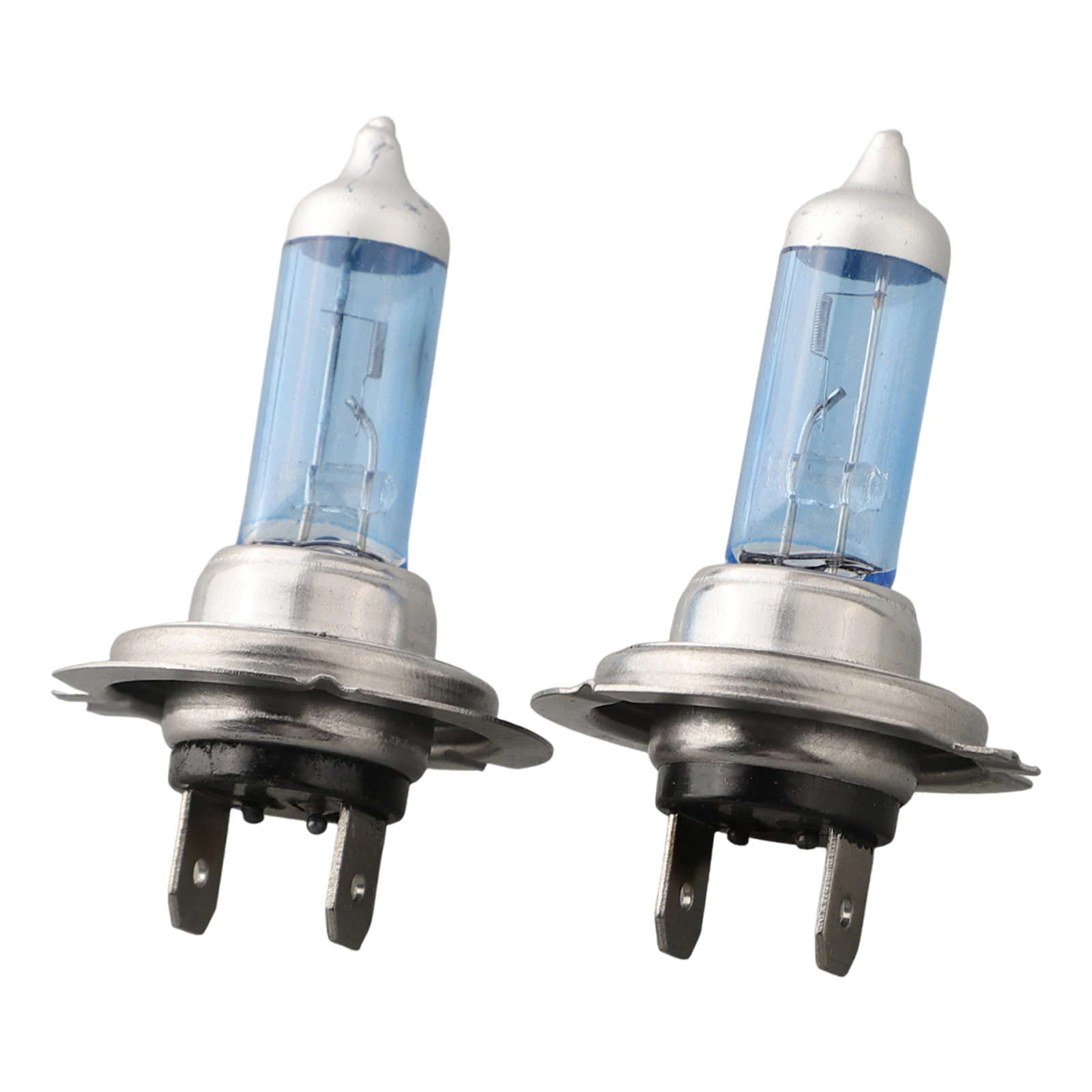 2pcs Car H7 Halogen Bulbs 55W 12V 6000K Halogen Headlight White Lights Lamp Bulbs Quartz Glass Tube Car Lights Car Accessories