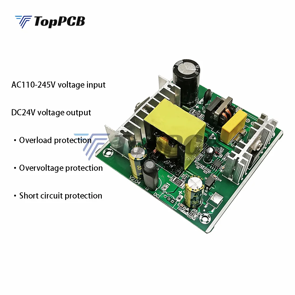 AC 110-245V to DC 24V 5A 120W Power Supply Isolated Switching Module T12 Soldering Station Power Board Overvoltage Protection