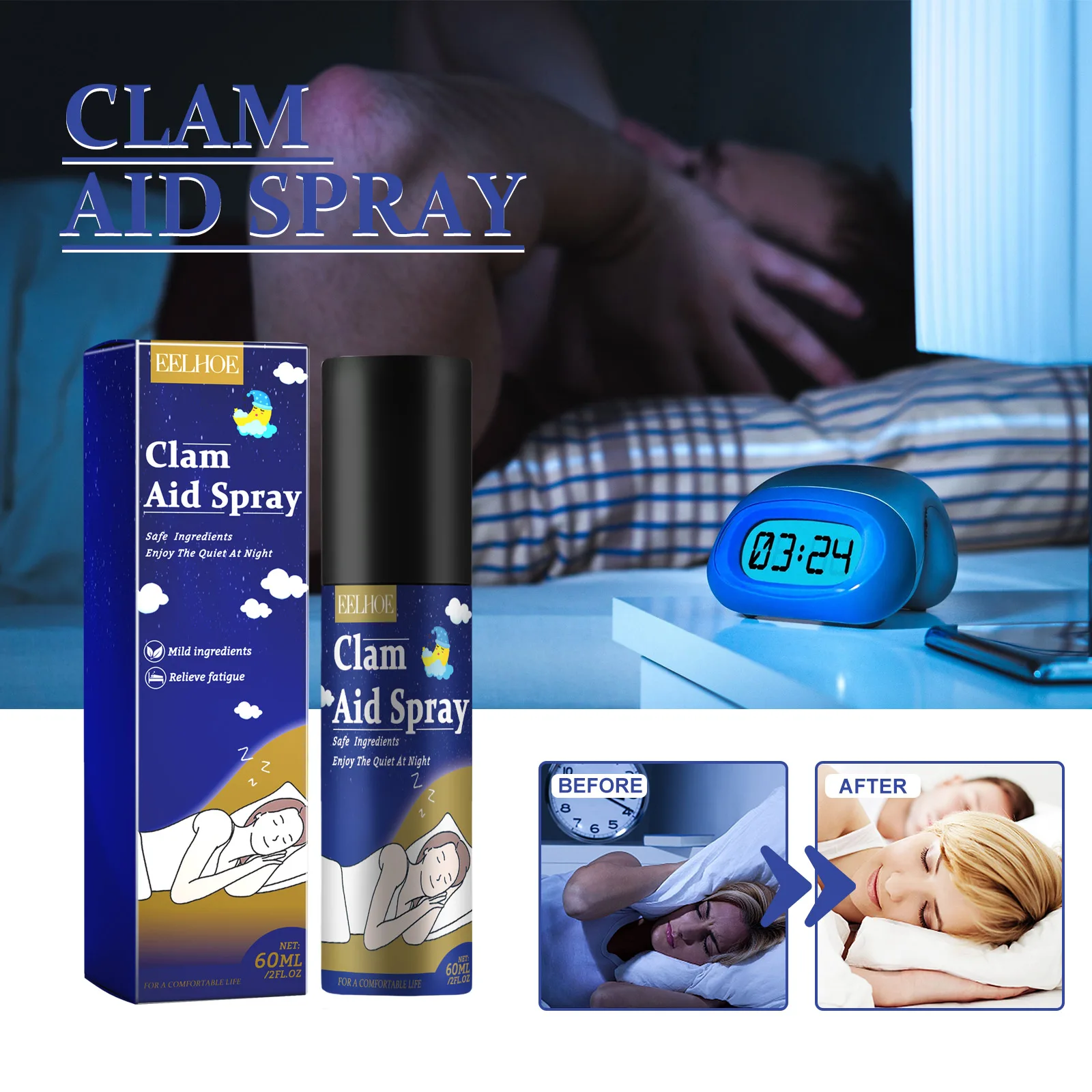 EELHOE Lavender Semprotan Tidu - Lavender Pillow Spray ulasan dan harga
