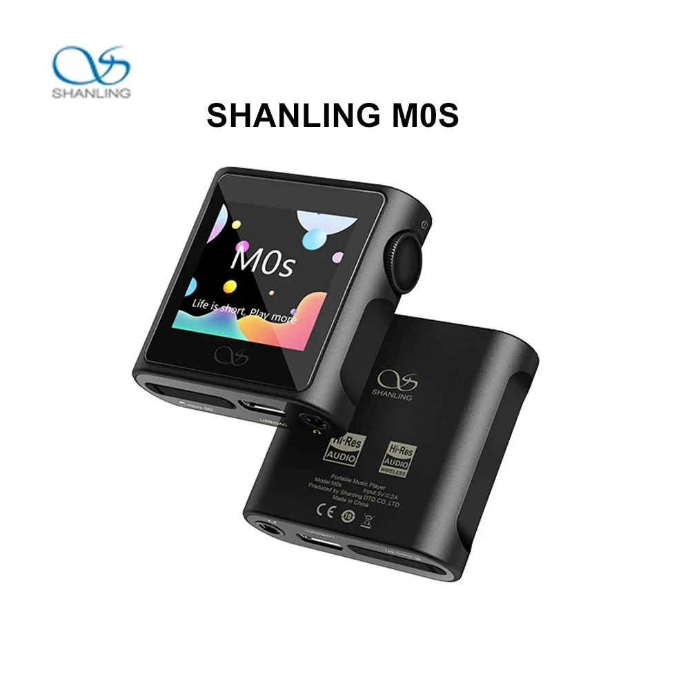 

Аудио музыкальный плеер SHANLING M0S, MP3, CS43131, USB, DAC, AMP, двусторонний, Bluetooth 5,0 LDAC/aptX/AAC/SBC PCM384 DSD128