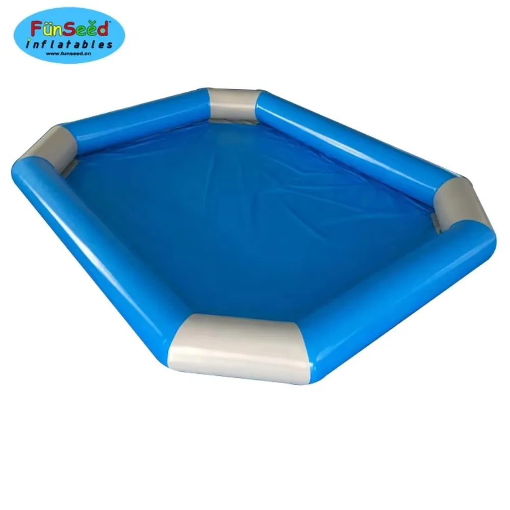 

Custom Durable Large Inflatable Air-tight 4.7m X 3.7m X 0.4m Above Ground Inflatable Kids Pool