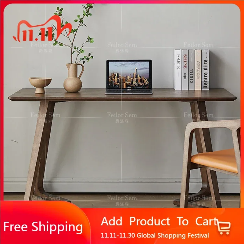 Long Luxury Office Desk Study Modern Cheap Decoration Standing Office Desk Crafts Cute Portable Mesa Ordenador Salon Furniture