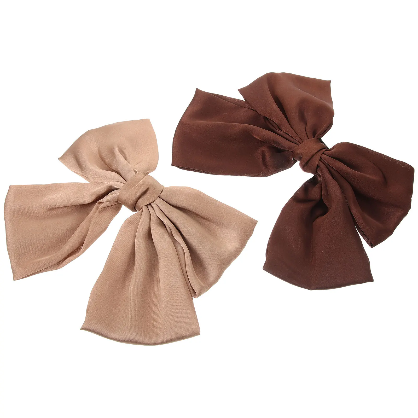 

2pcs Butterfly Clips Large Bow Barrettes For Women Lightweight Strong Hold Hair Bows Stylish Valentines Gift Hair Styling
