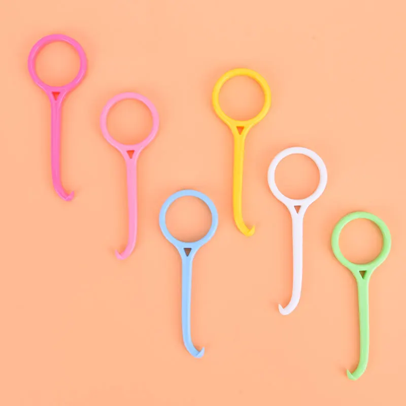 Plástico Dental Tool Hook, Alinhador Ortodôntico, Remover Aparelhos Removíveis Invisíveis, Limpar Oral Care Tool, 1Pc