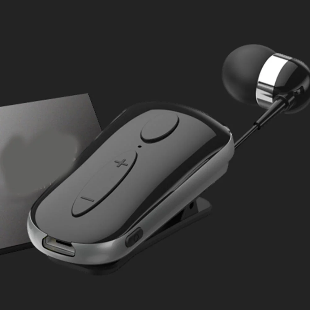 

1Set Earphone Retractable Clip-on Wireless Earbud Sports Headphone Professional Lightweight Long-Lasting Comfort