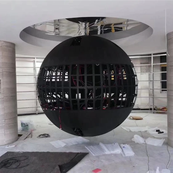 Custom Led Ball Display Indoor Photo SDK Wall Led Screen Display for Shopping Mall Creative Shape Screen Original Manufacturer