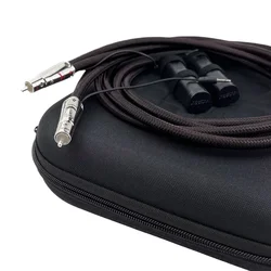 Pair FireBird RCA Cable Pure Silver HiFi Audio Signal Line for Amplifier Decoder DVD CD Player