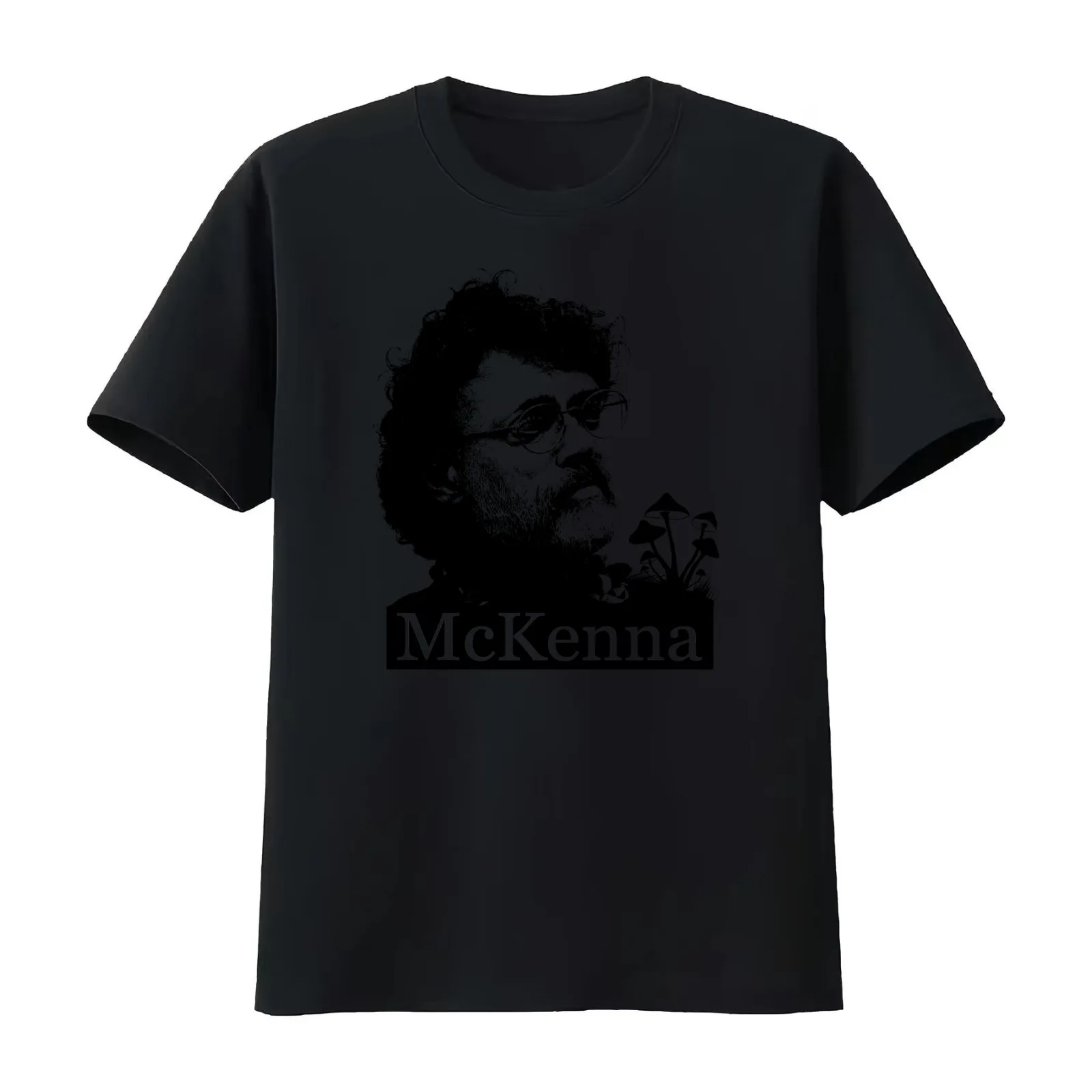 Mckenna T-Shirt Summer Casual Cotton Tee Oversized Streetwear Tops Vintage Graphic Print Loose Fit Short Sleeve 100% Cotton