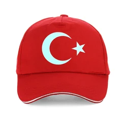 Turkish Men's hat Fashion printing Turkish Flag Print Baseball Cap Summer Casual Dad Hats Accessories Gift women caps