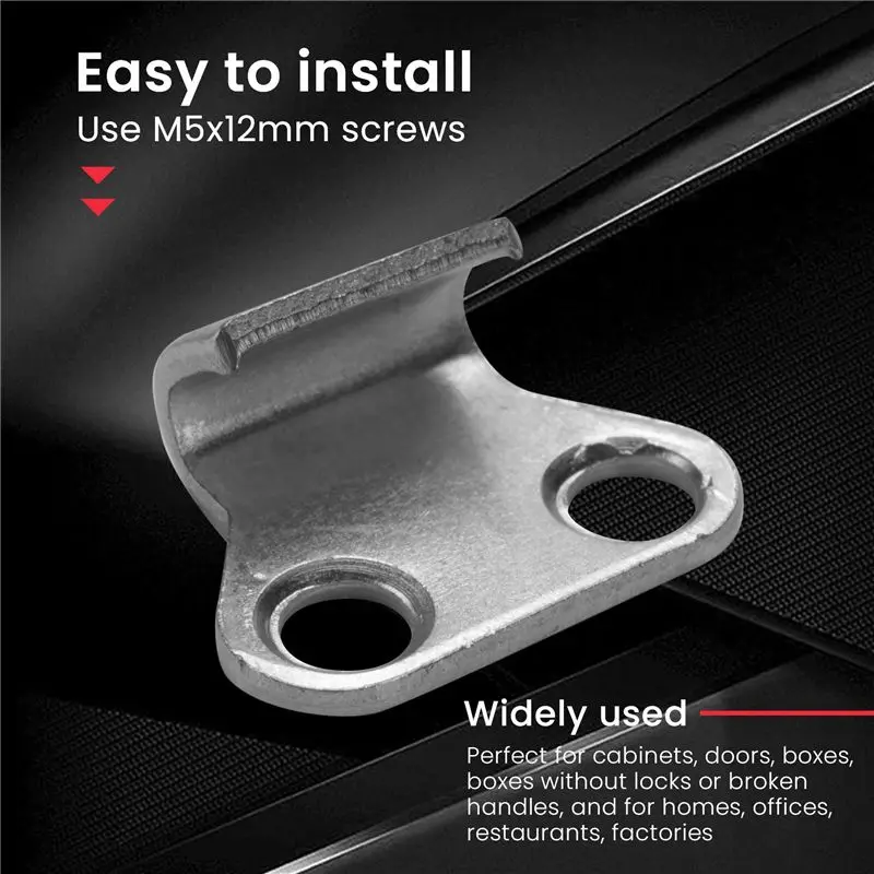 ABUH-20 Pack Adjustable Toggle Latch Clamp 4001, 330 Lbs Holding Capacity, Heavy Duty Quick Release Pull Latch Toggle Clamp
