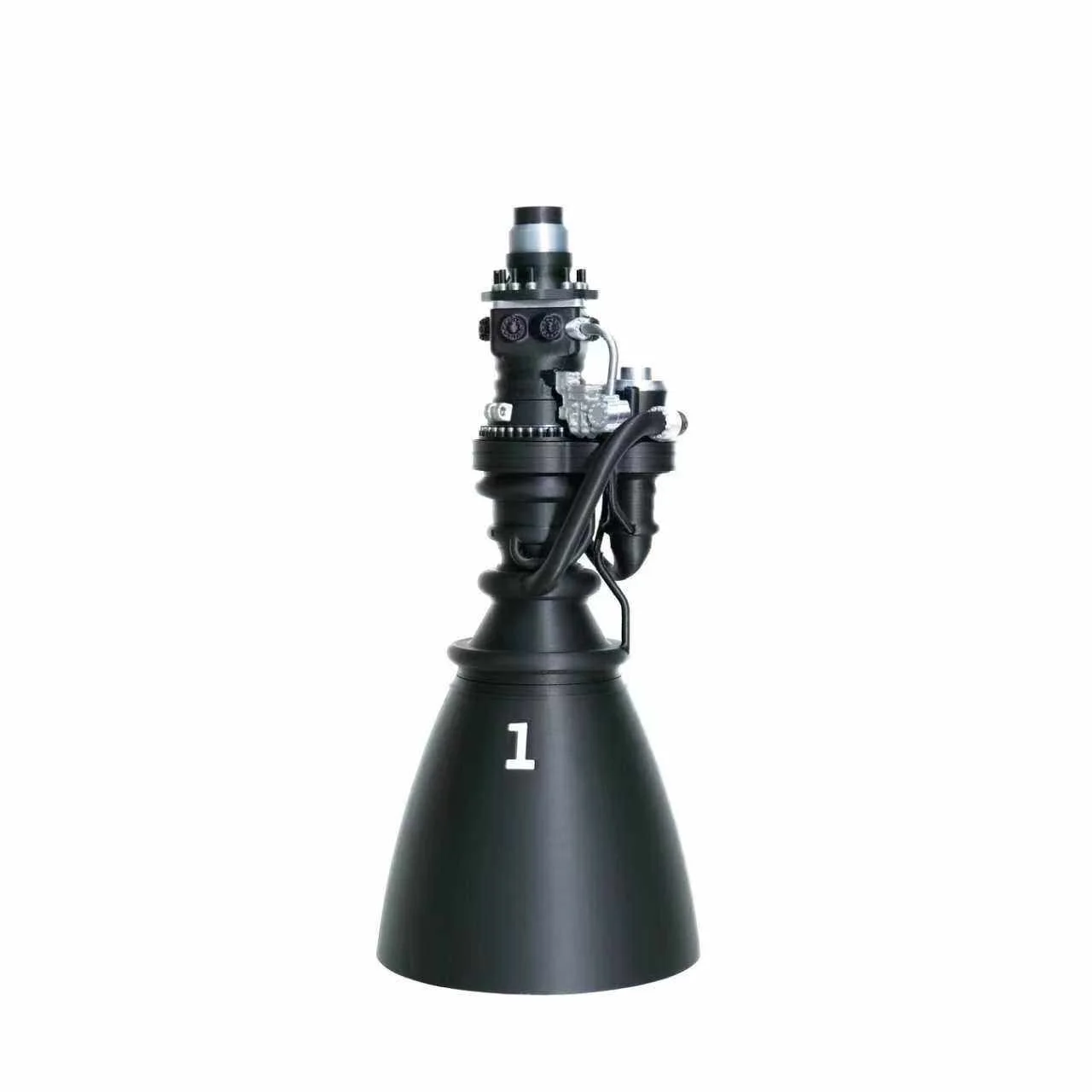 SpaceX Falcon Raptor Engine Model Display Piece 3D Printed Collectible Generations III Rocket Engine Desk Decoration