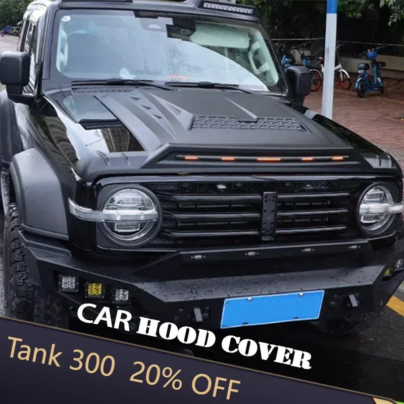 

Fit for GWM Tank 300 Car Body Kit Roof Light Roof Light Streamer Sand Stone Block Tail Light Auto Exterior Upgrade Accessories