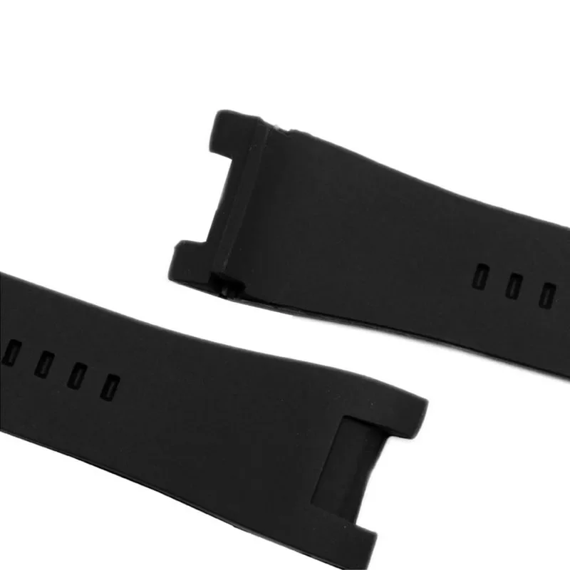 32*18 مللي متر حزام ساعة مطاطي للديزل DZ1216 DZ1273 DZ4246 DZ4287 الرجال عالية الجودة الشق حزام الساعات سوار سيليكون مقاوم للماء