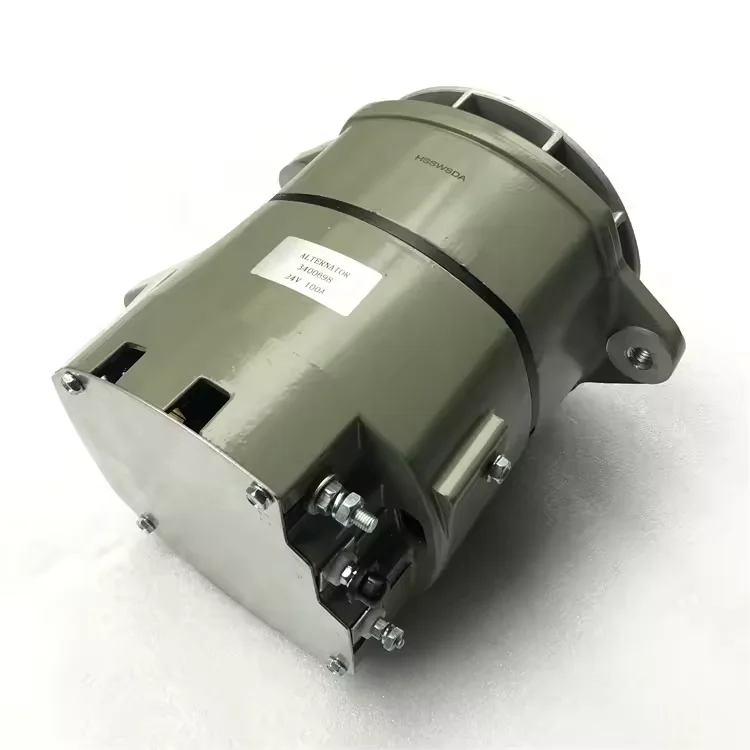 Original Construction Machinery 24v 100a Alternator QSX15 K19 K38 K50 Alternator 3072483 3400698