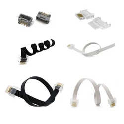 1PCS/10PCS RJ12 Cable 6P6C Connector 6Pin Power Functions Series Wedo 2.0 Connector Cable Building Blocks Compatible With