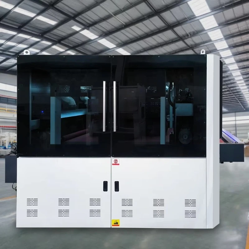 Heavy-Duty Industrial Metal Deburring Polishing Equipment with Adjustable Speed and Dust Collection System