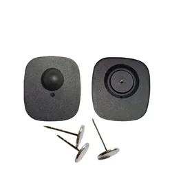 150 Stuks Mini Square Rf 8.2Mhz Eas Security Hard Tag Voor Kleding Alarmsysteem Opslag Beveiliging