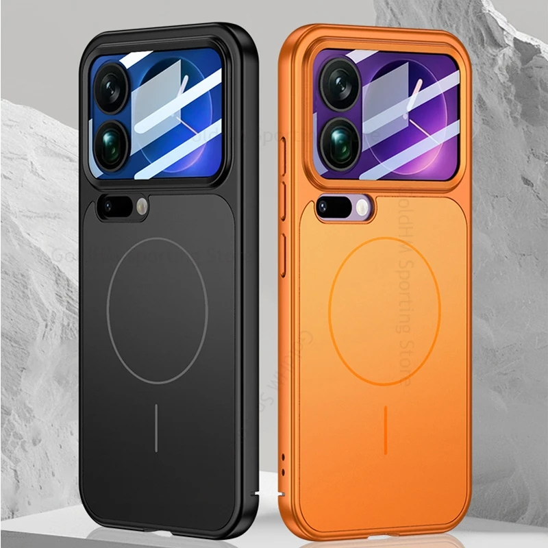 

Funda For Xiaomi 17 Pro Max HD Lens Film Protector For Magsafe Case For Xiaomi mi 17 Pro Wireless Charging Magsafing Tough Cover