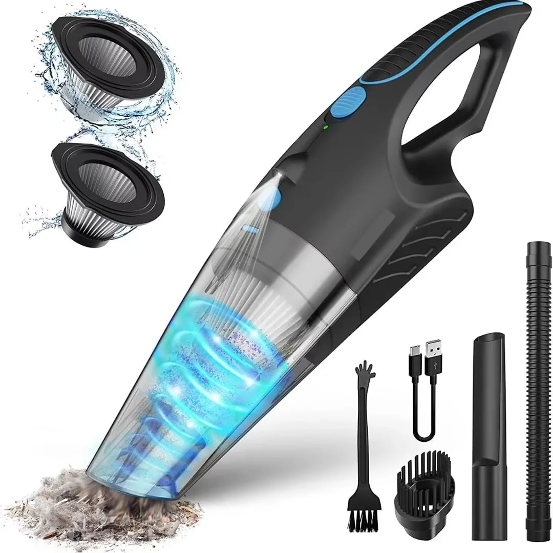 

13000pa Portable Handheld Cordless Wireless Wet Dry Vacuum Cleaner Hand Vacuum Cleaner for Car