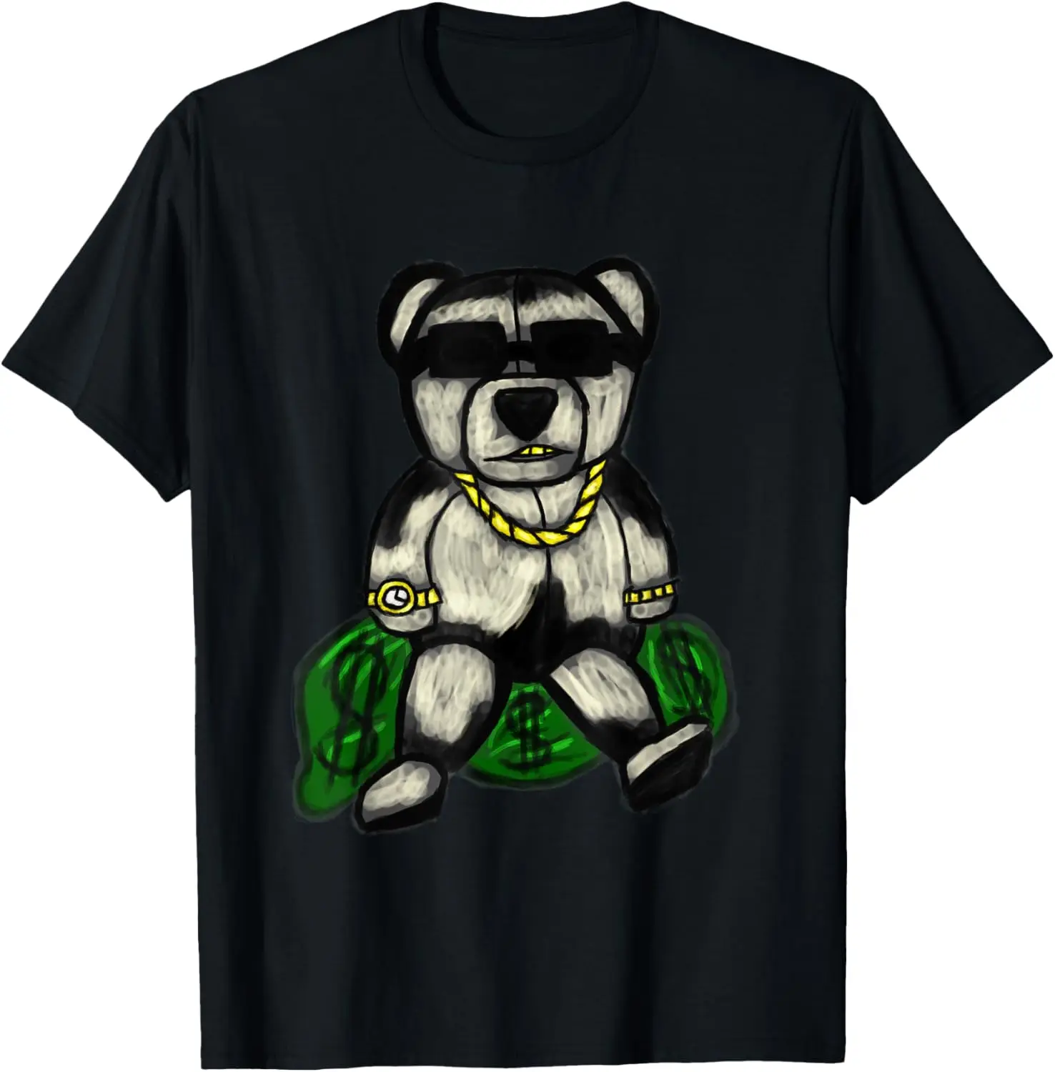 

Money Bag Bear T-Shirt