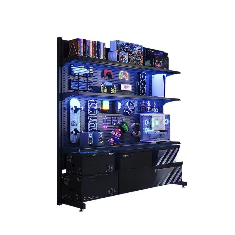 

Cave plate shelf Floor-to-ceiling vertical hardware tool storage rack Sports equipment Metal non-punching household shelf