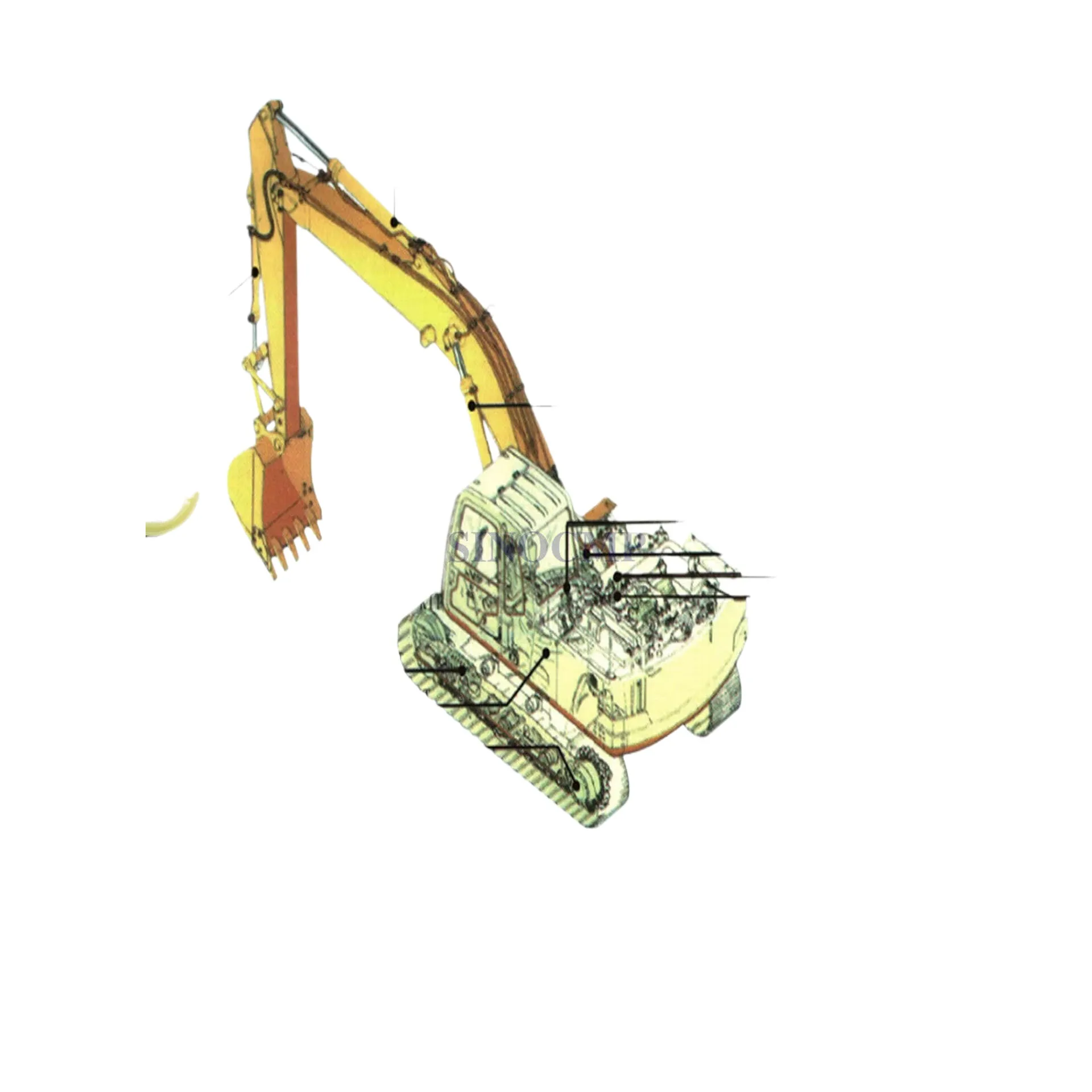 الجملة الهيدروليكية الكسارة النفط ختم عدة Sb81 Hb20g الغبار عازلة الختم يا خاتم طقم عازل لإصلاح أجزاء إصلاح المطرقة #5