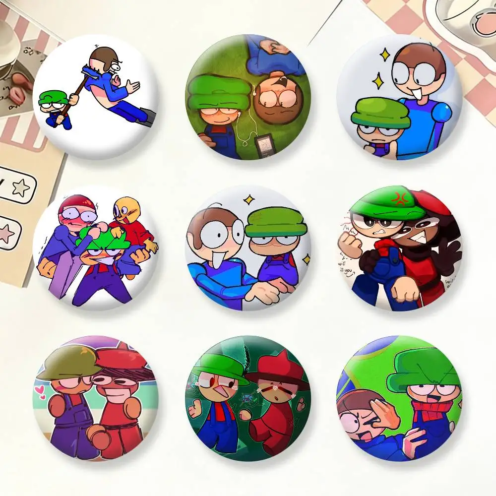 

Dave Bambi Bandu Expunged Game Button Pins Backpack Clothing Decor Brooch Badge Jewelry Gifts for Kids