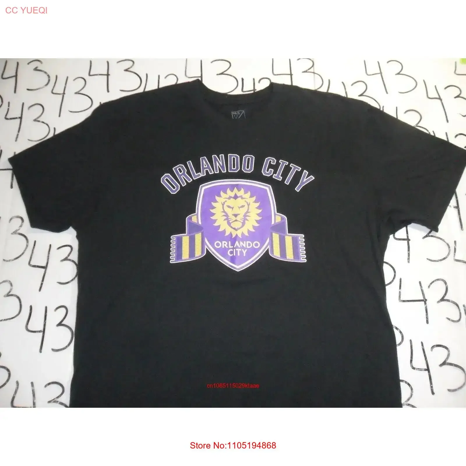 Medium Orlando City T Shirt vintage Washed graphic streetwear homme Breathable Stylish designer clothes fashion Versatile Soft
