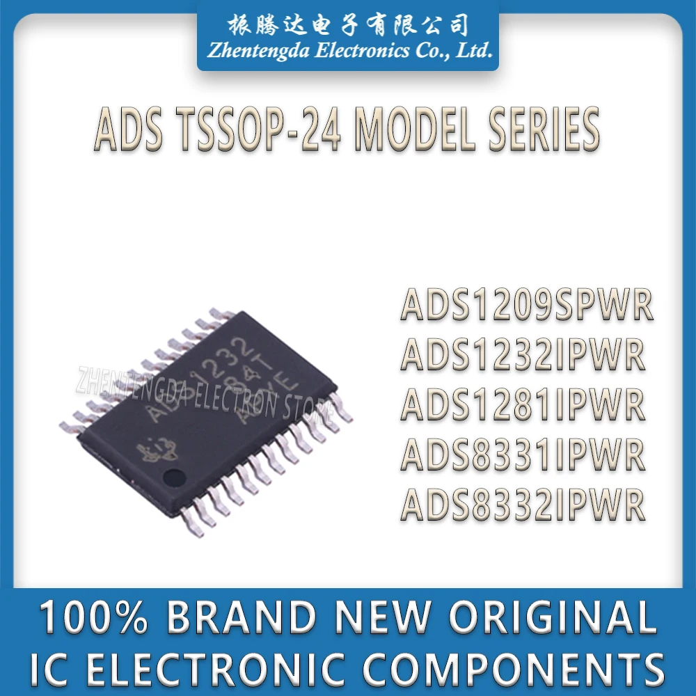 

ADS1209SPWR ADS1232IPWR ADS1281IPWR ADS8331IPWR ADS8332IPWR ADS1209 ADS1232 ADS1281 ADS8331 ADS8332 IC Chip TSSOP-24
