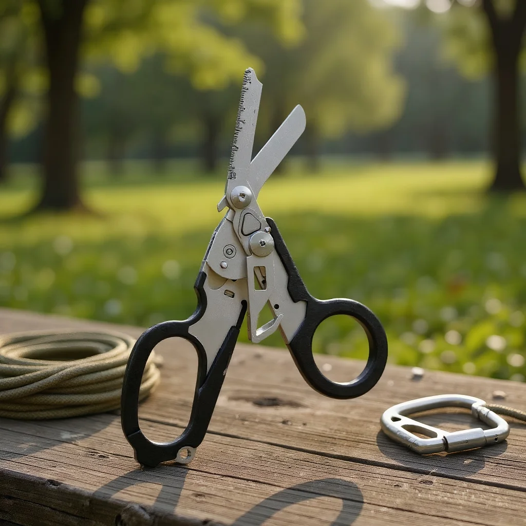 

Больше, чем ножницы – это спасатель в кармане! Разрезывает одежду, сиденья и кольца – необходимое для оказания первой помощи и выживания.