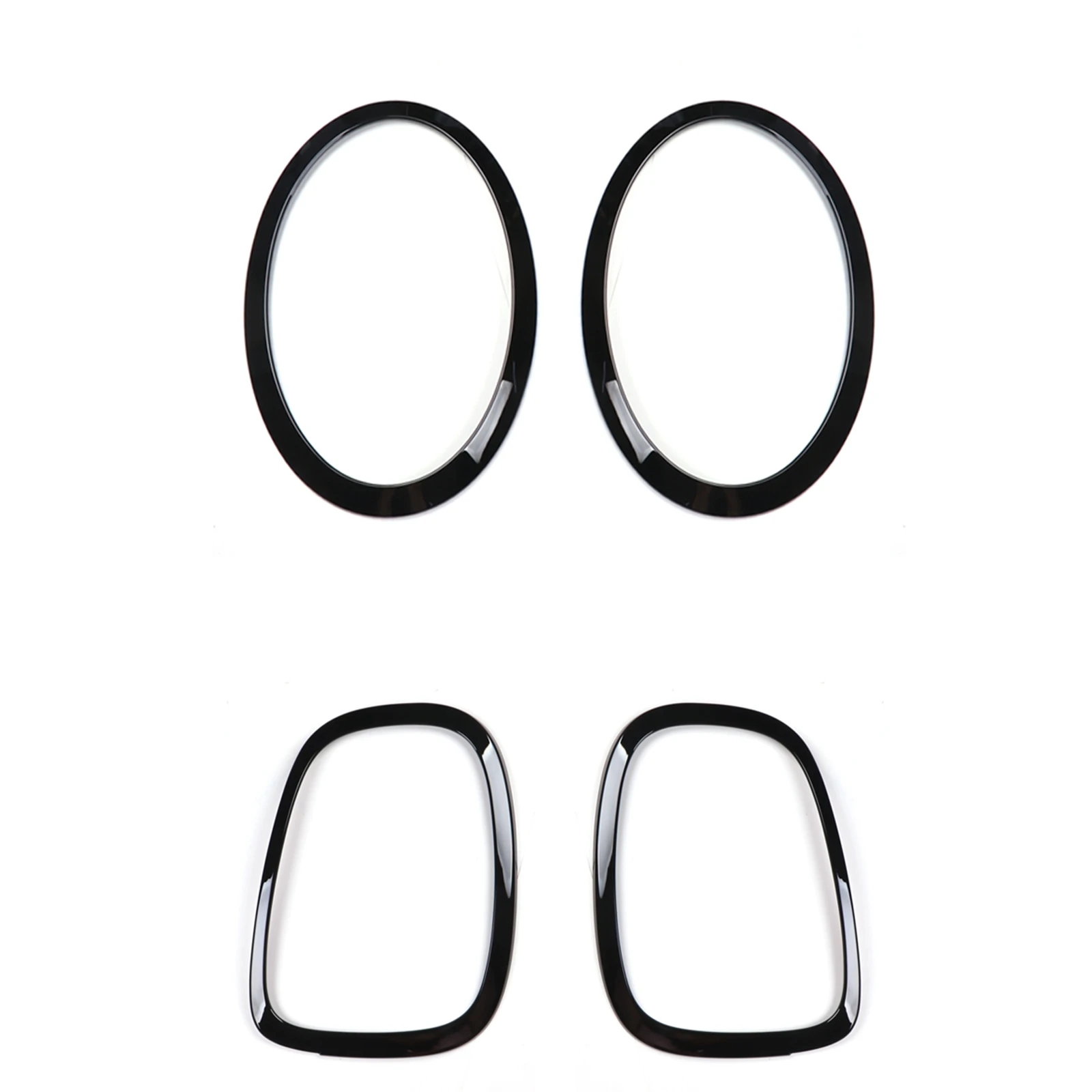 

Передняя фара + рамка заднего фонаря, накладка на фару, лицевая панель заднего фонаря для Mini Cooper F55 F56 F57 2014-2021