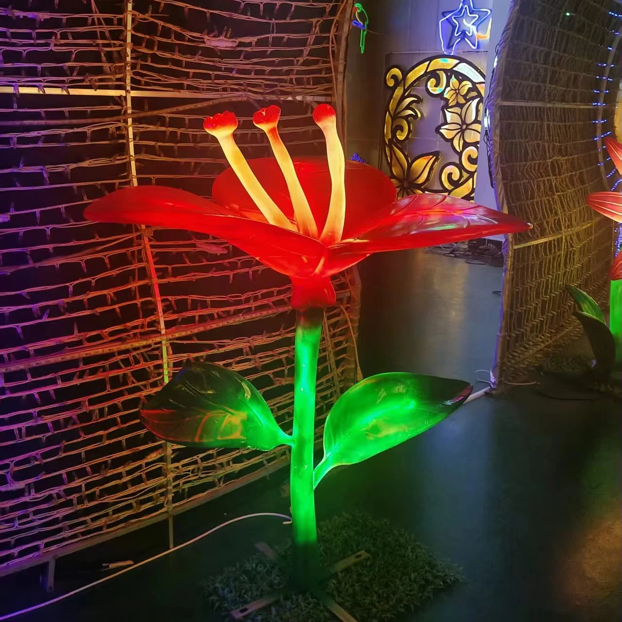 

Lantern Landscape Lighting Garden Fence Christmas Decoration Solar Light Lawn Waterproof