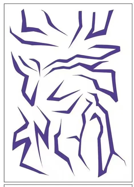 مجموعة الوشم المؤقت KPop Demon Hunters أنماط Rumi & Jinu |   Bithday اللباس الداخلي HUNTR/Xi Saja Boys هالوين تأثيري رومي الوشم