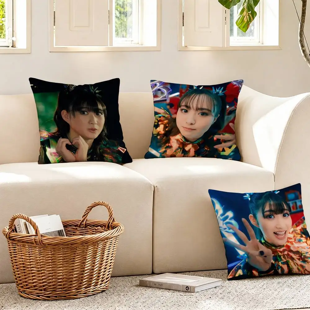 

Kawaii J-Pop Idol Metal B-BABYMETAL Printing Pillowcases Cushion Cover Pillow Covers Home Decoration Square Multi-Size