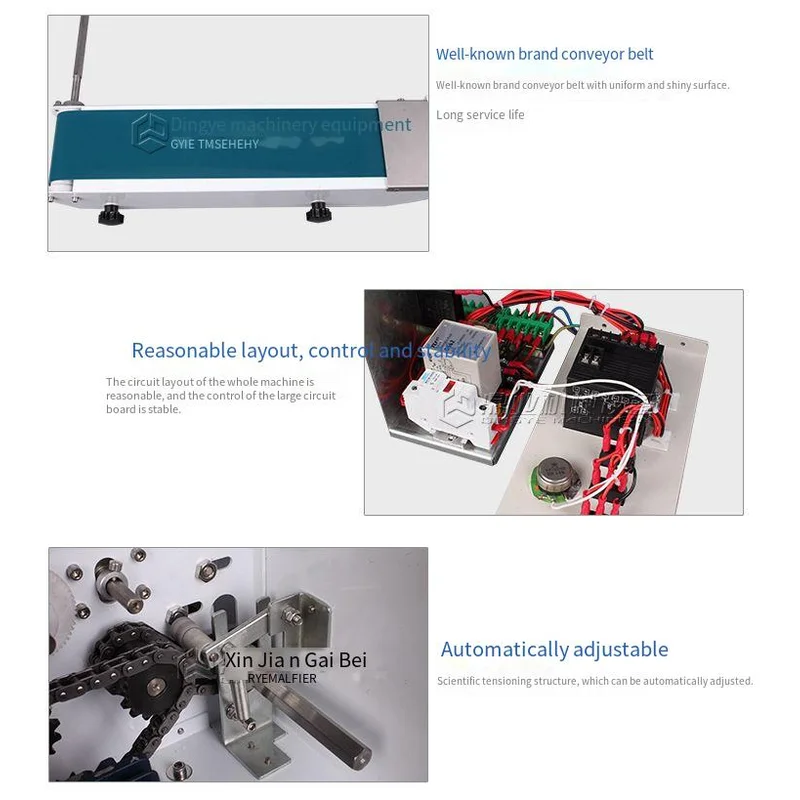 FR-600A automatic sealing machine Plastic bag film continuous sealing machine A new generation of high standard sealing machine