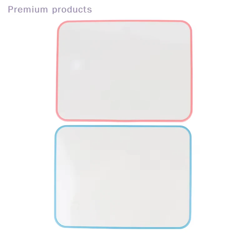 1PC Multi-Color Erasable Writing Board Study Room Desktop Drawing Board Teaching Double-Sided Small Whiteboard Handwriting Board