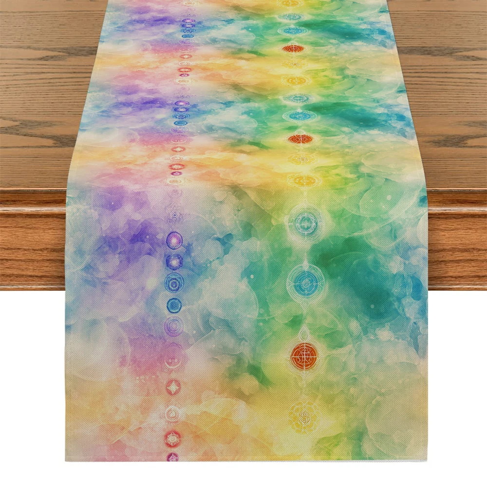 

Mountain Dream Table Runner Dresser Decor for Kitchen Holiday Party Table Runners Home Dining Room Kitchen Table Decoration