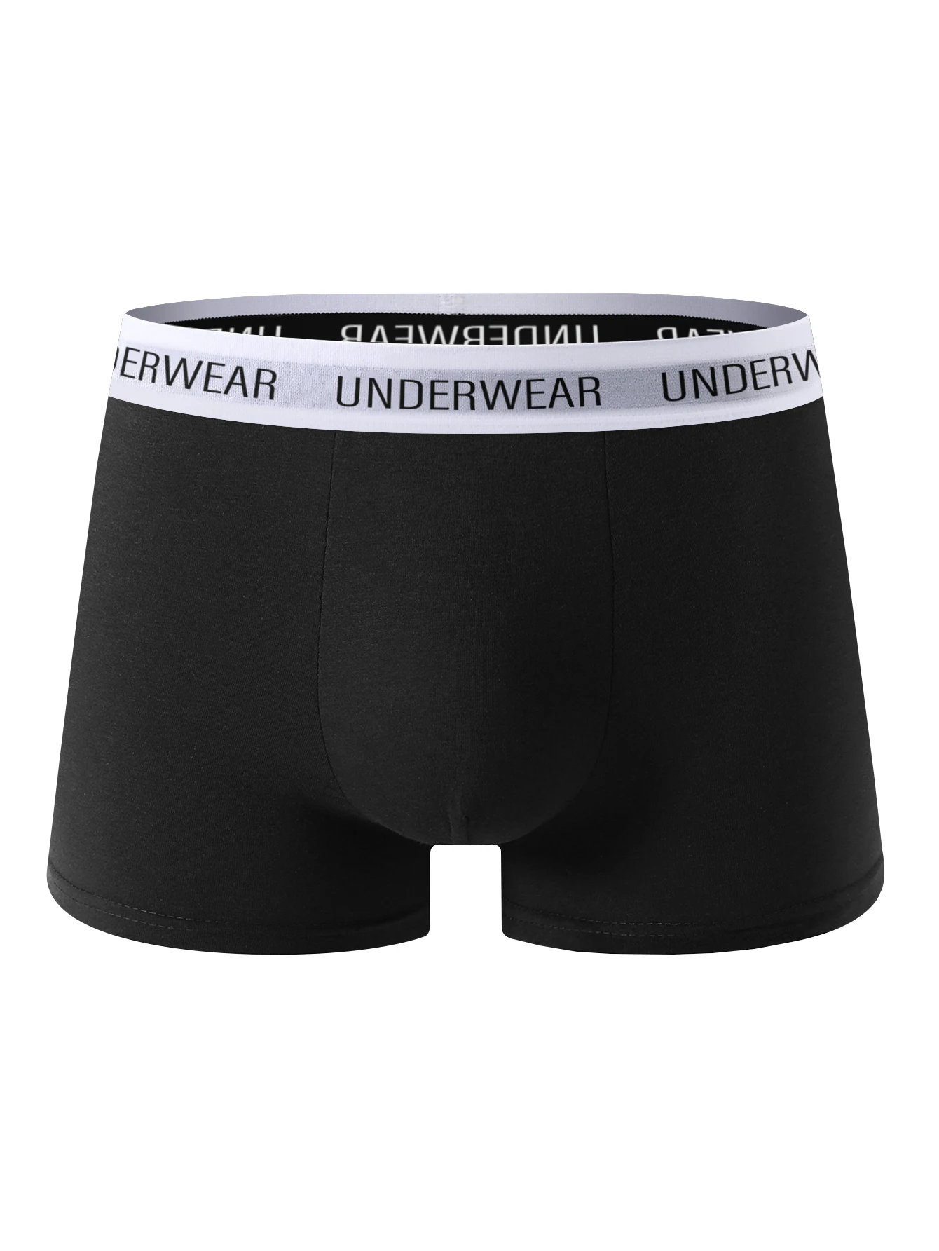 5 قطعة سراويل بوكسر رجالية مريحة لينة تنفس الراقية العصرية ملابس داخلية للرجال عادية الرياضة اللياقة البدنية الرجال الملاكمين ملخصات #2