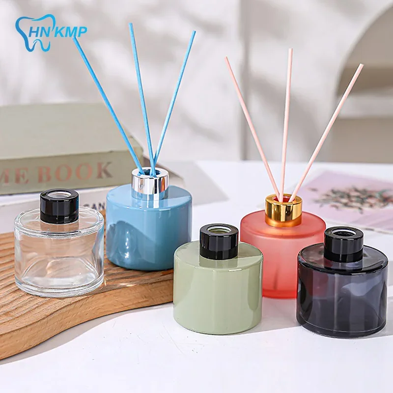 150ml Fragrance Containers Empty Diffuser Perfume Bottles Glass Essential Oil Cosmetic Container Relieve Stress Home Decor