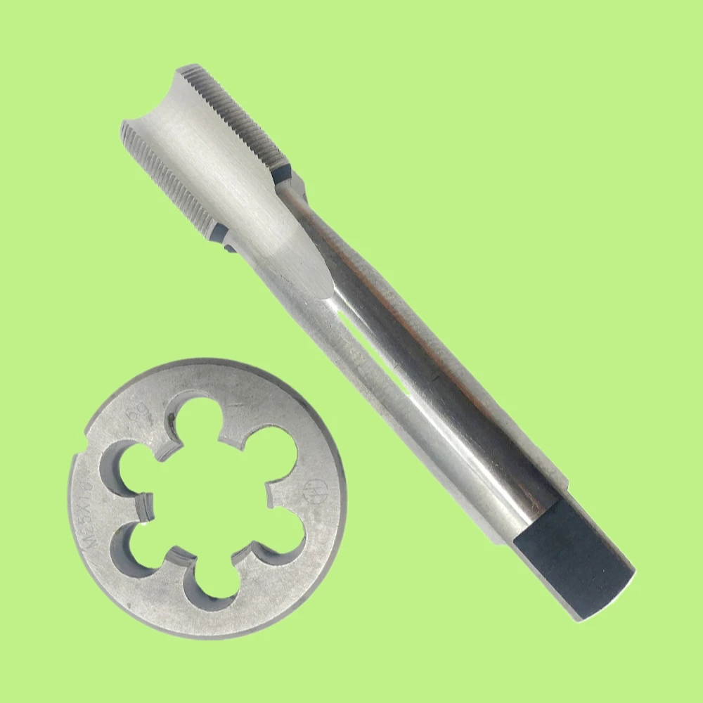 

M25 X 1 Tap & Die Set RH ，Tap Die Set Threading Tool ，Thread Hand Tool Right Hand ，Tap and Die Set Drill Tools