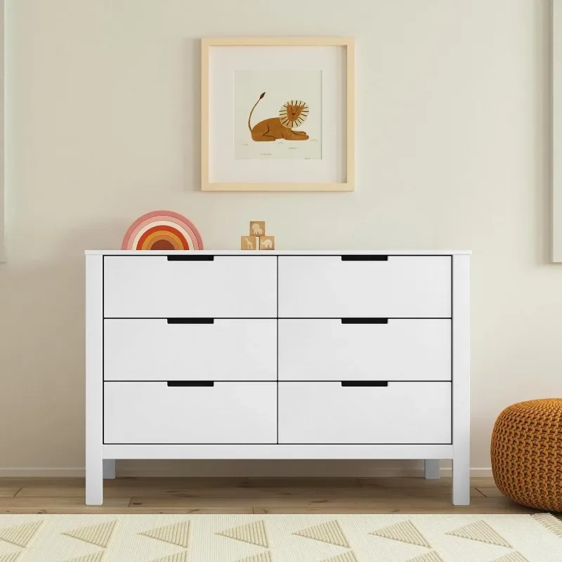 home.Carter's by  Colby 6-Drawer Dresser in White